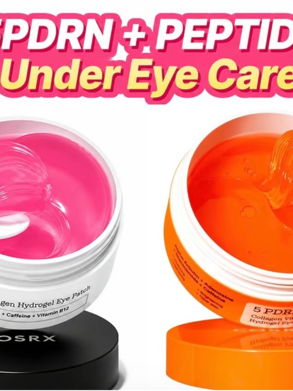 3 pck COSRX Viral Eye Patche Discovery –Peptide, PDRN & Snail Hydrogel Under Eye - Picture 12 of 14